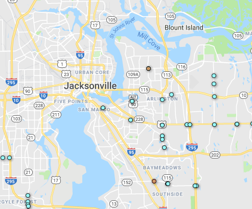 Red-light cameras in Jacksonville