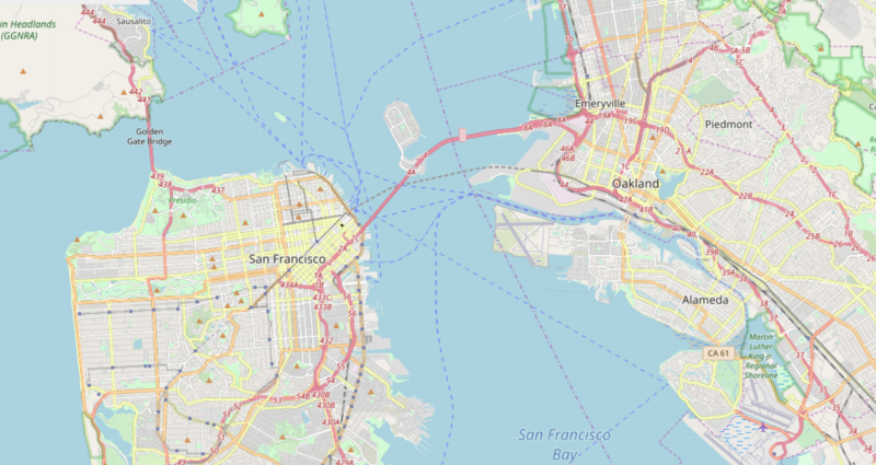 Road Map for San Francisco