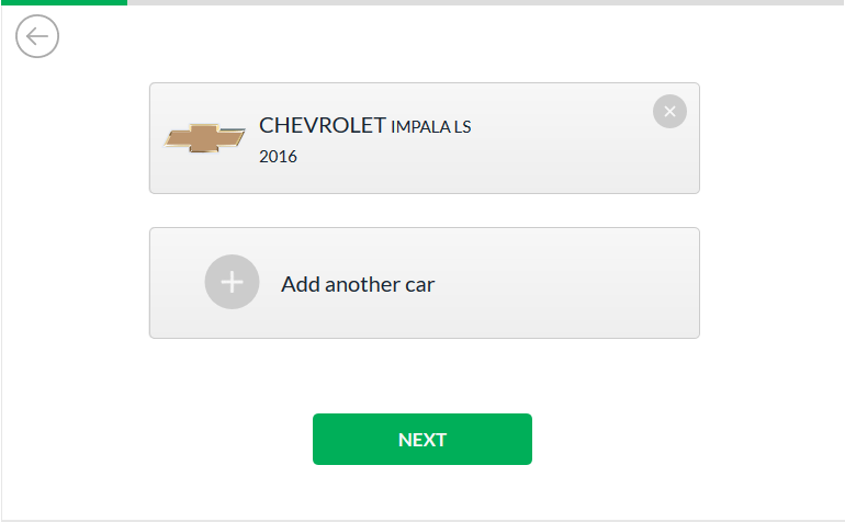 Tri-State Auto Insurance Website Online Quote 2016 Chevrolet Impala