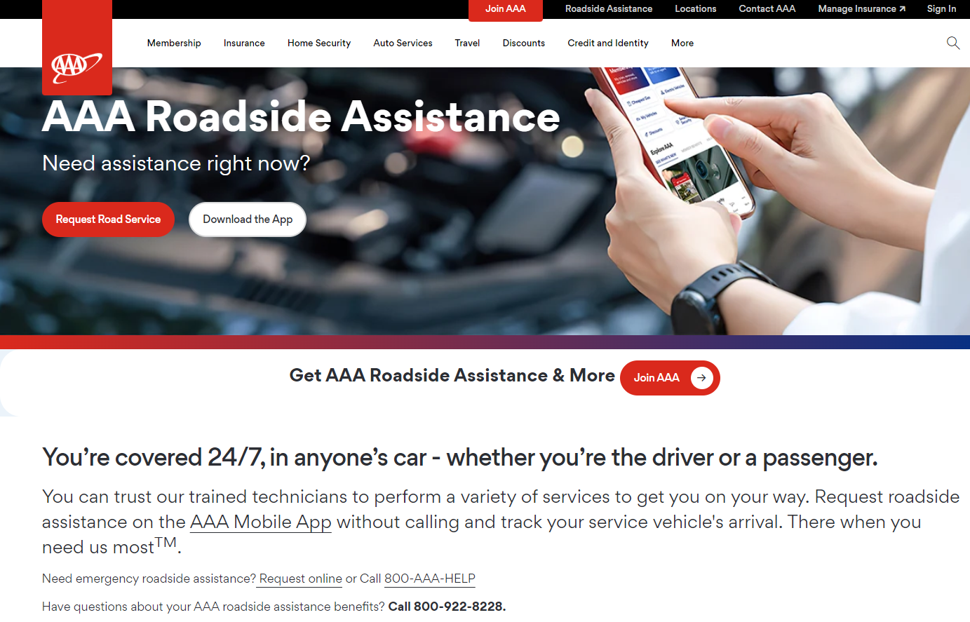 best auto insurance companies for roadside assistance: AAA