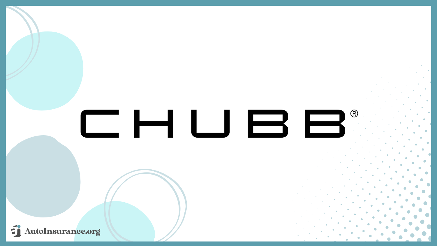 best auto insurance for supercars: chubb