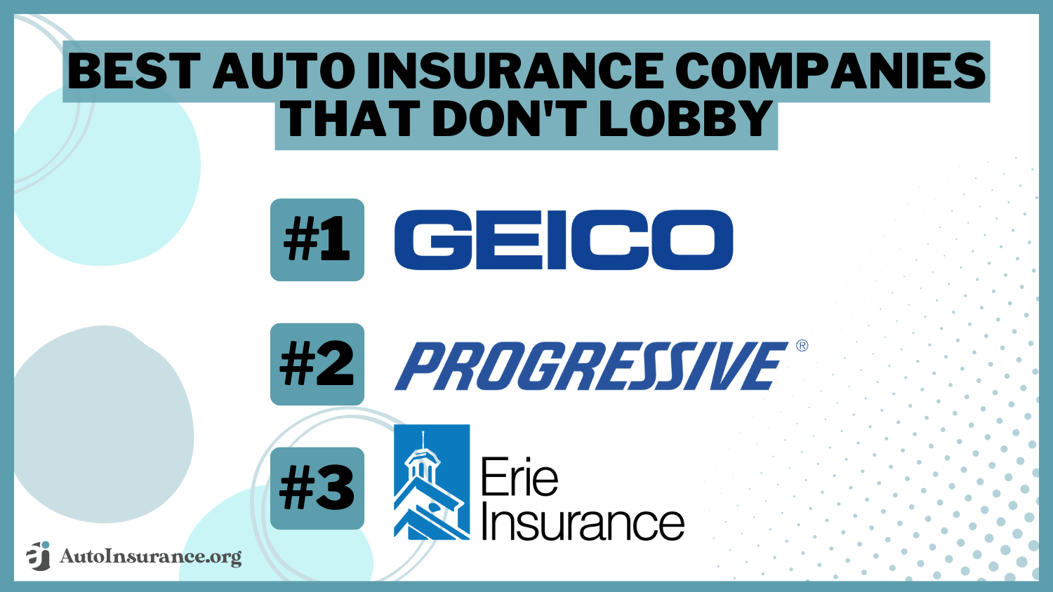 8 Best Auto Insurance Companies That Don’t Lobby (2024)