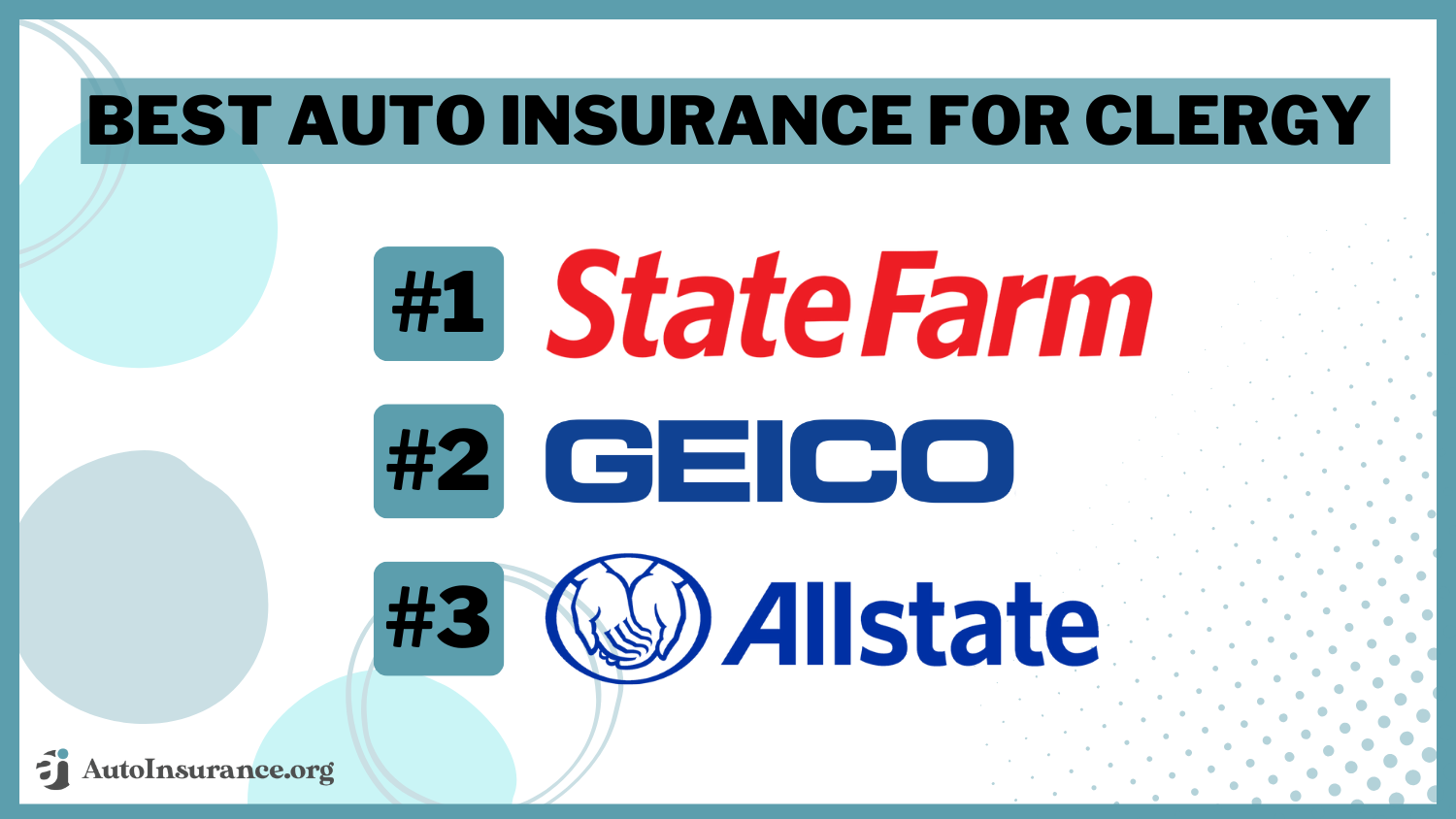 Best Auto Insurance for Clergy: State Farm, Geico, Allstate