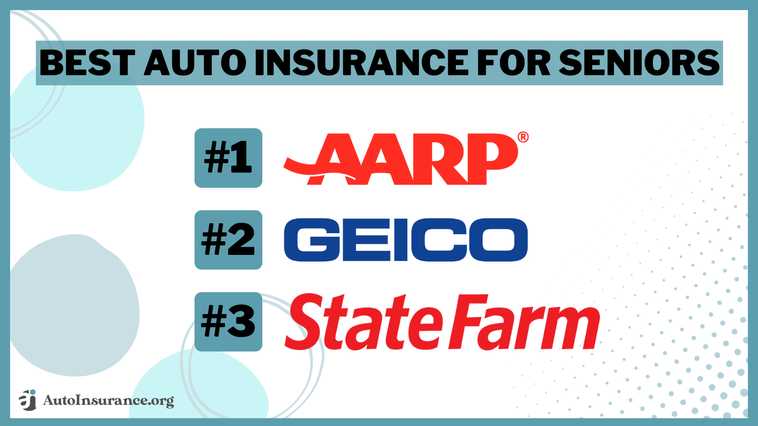 Best Auto Insurance for Seniors: AARP, Geico, State Farm