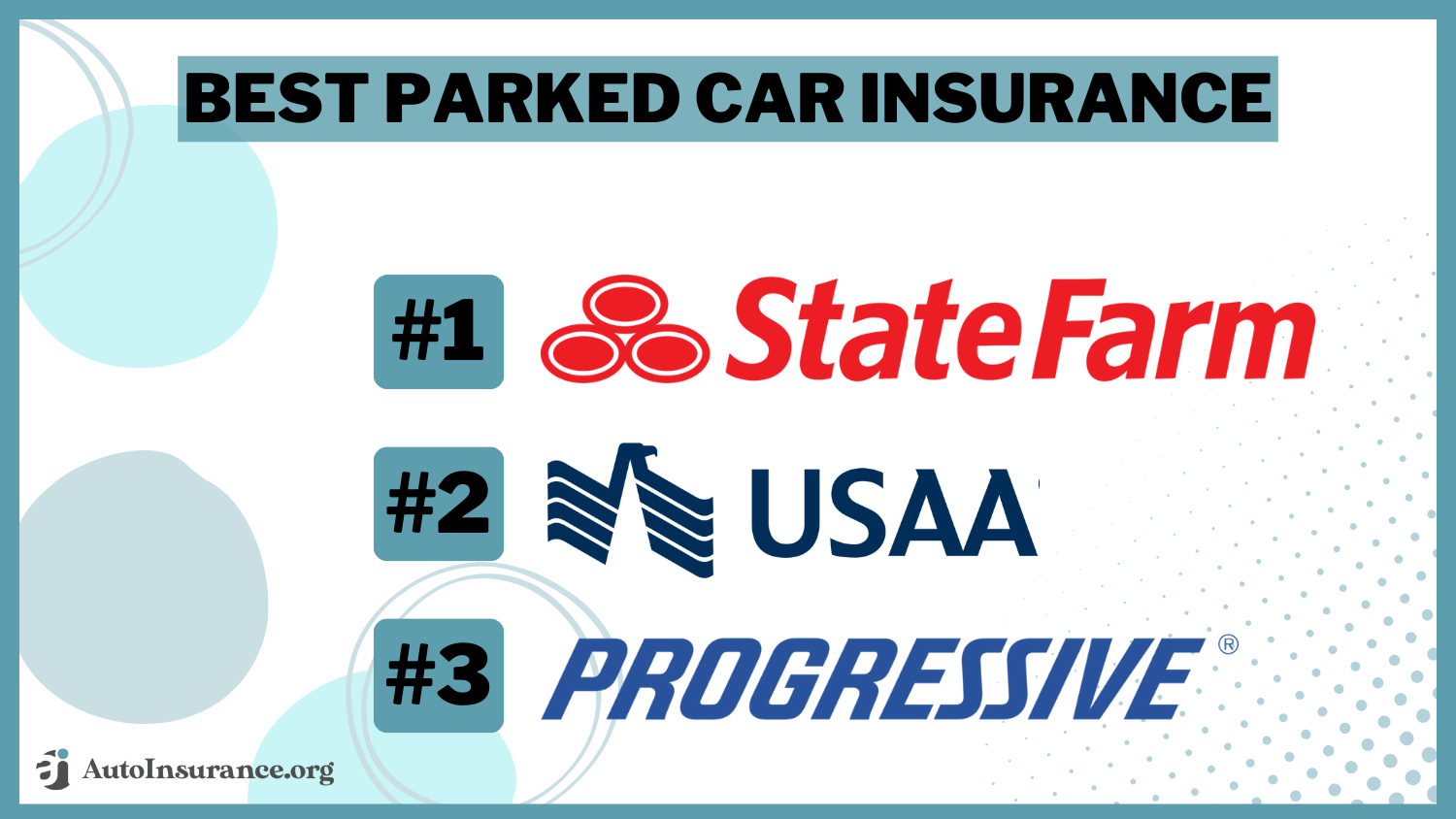 Best Parked Car Insurance - State Farm, USAA, Progressive