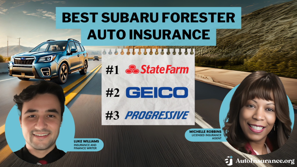 Subaru Insurance Best Subaru Forester Auto Insurance in 2026 (Top 10 Companies ...