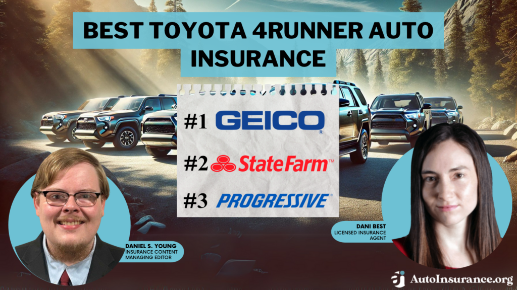 Best Toyota 4Runner Auto Insurance in 2026 (Top 10 Companies ...