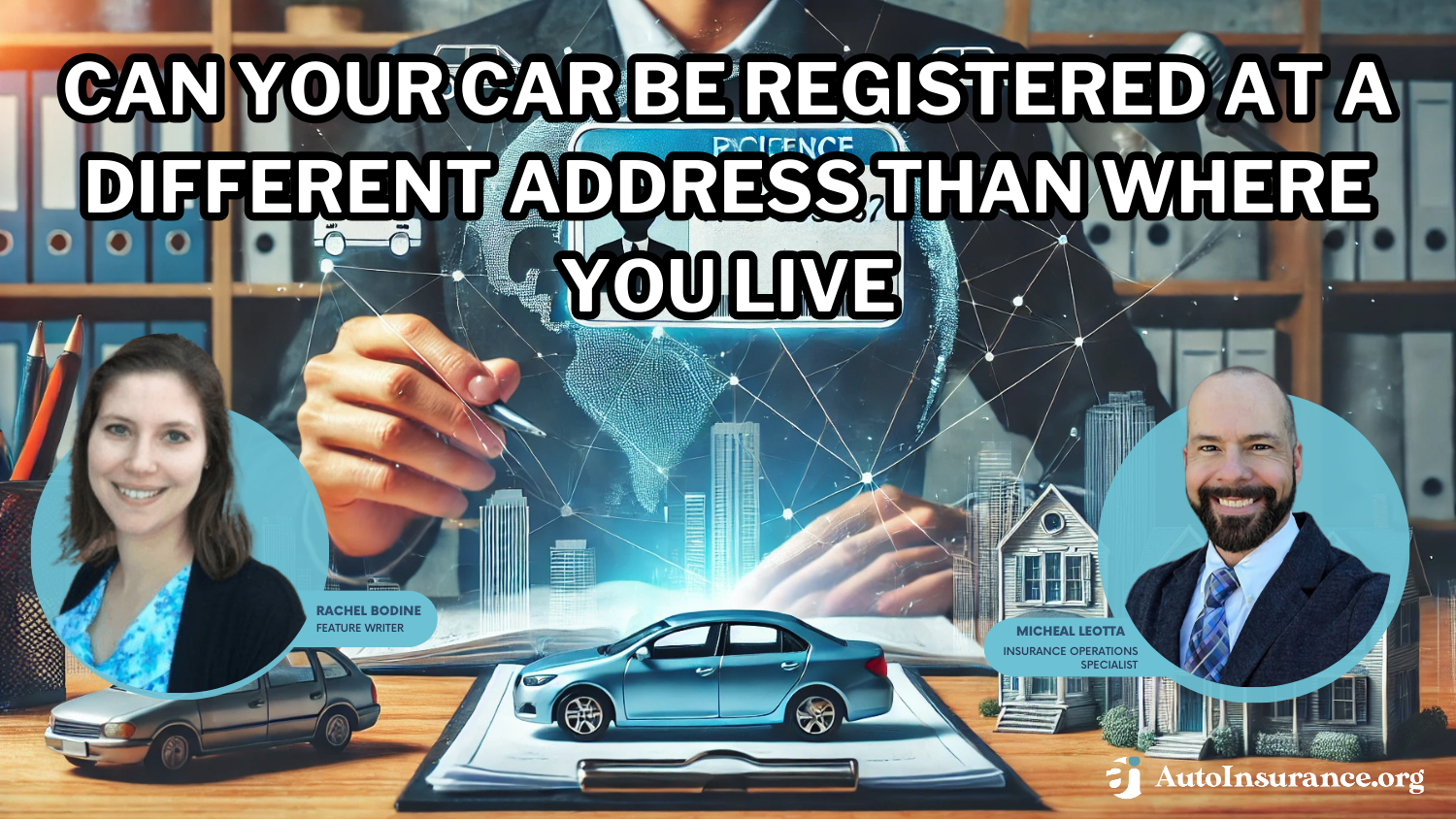 Can your car be registered at a different address than where you live