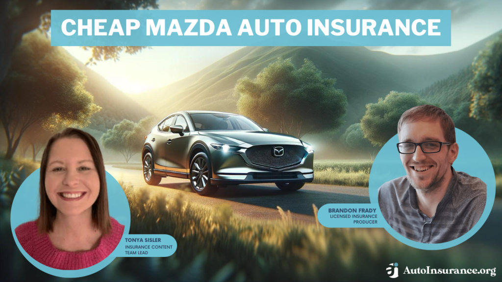cheap Mazda auto insurance Erie, Safeco, and State Farm