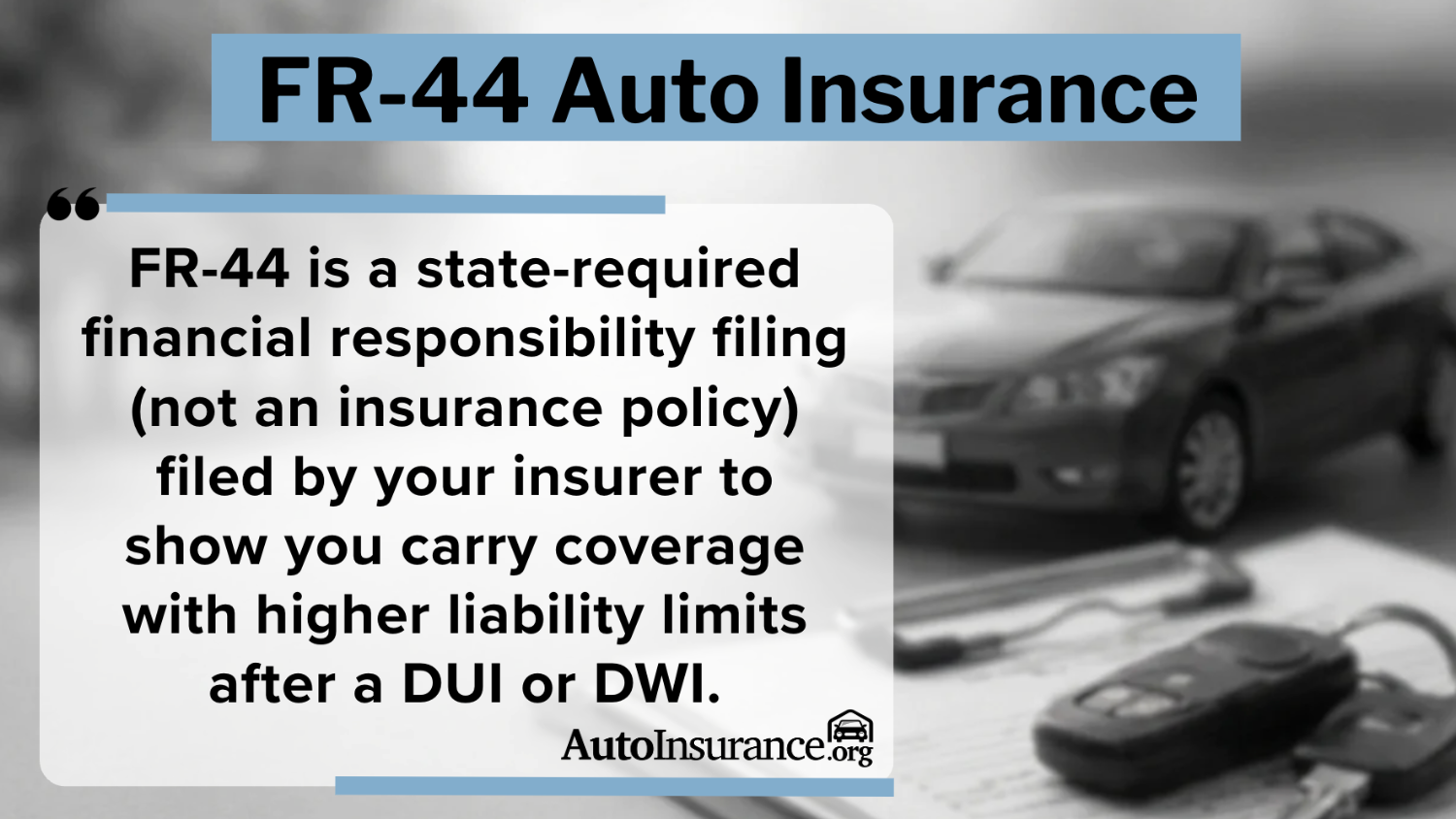 FR-44 Auto Insurance FR-44 Auto Insurance