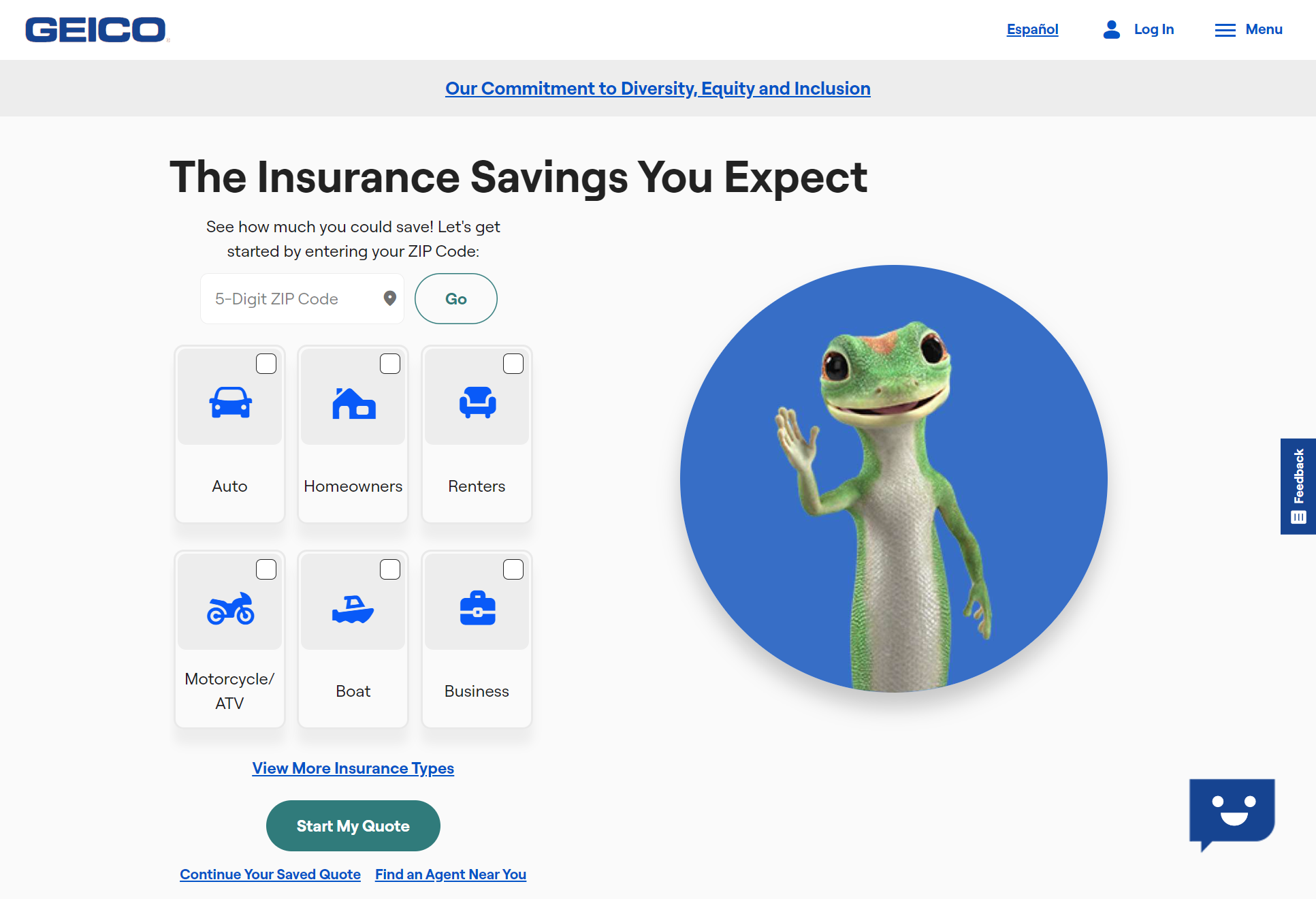Geico Site Screenshot Best Auto Insurance for Doctors