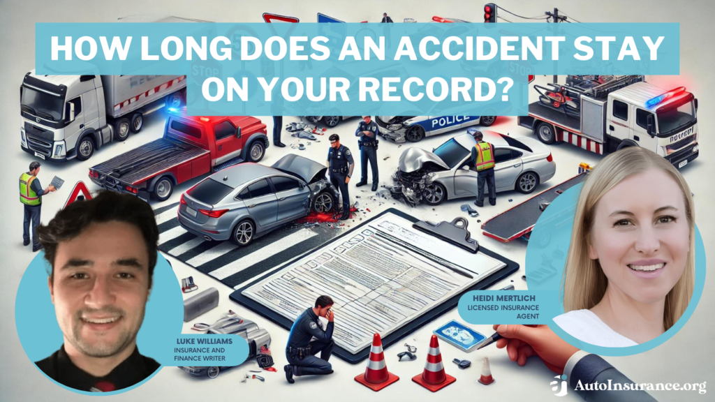 How long does an accident stay on your record? (2024)
