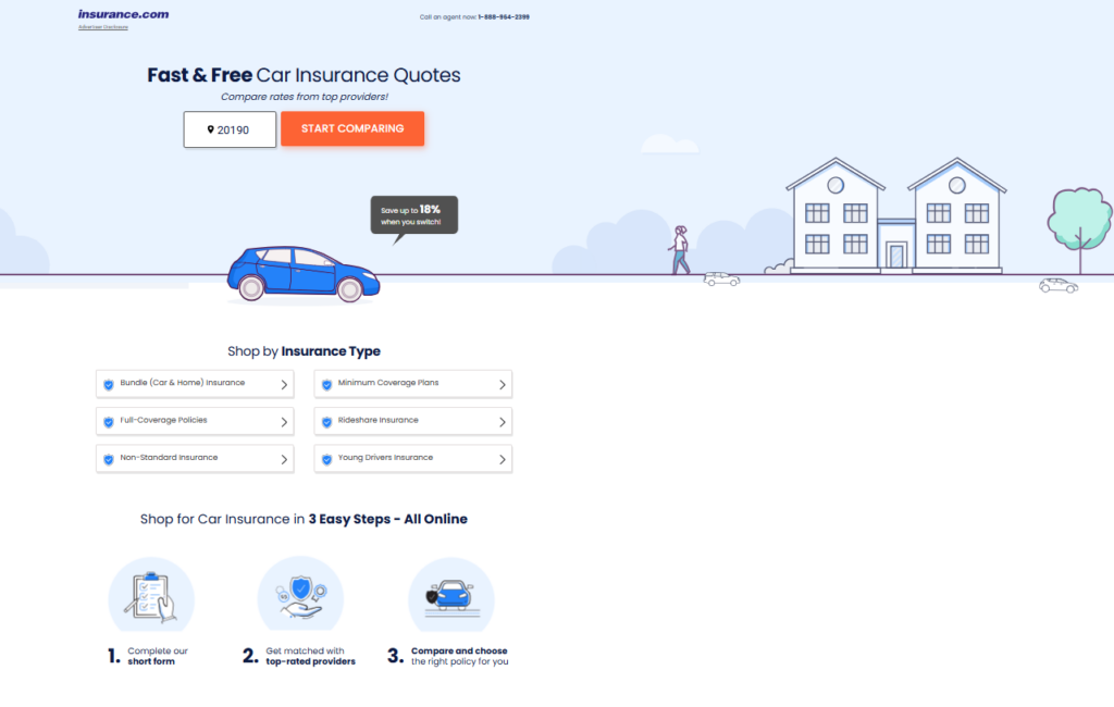 Insurance.com Review for 2026 (Accurate Quote Tool?) | AutoInsurance.org