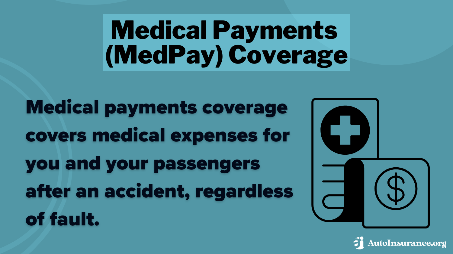 Medical Payments (MedPay) Coverage Definition Card: Best Auto Insurance for Cancer Patients
