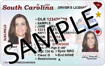South Carolina REAL ID. From the South Carolina DMV website.