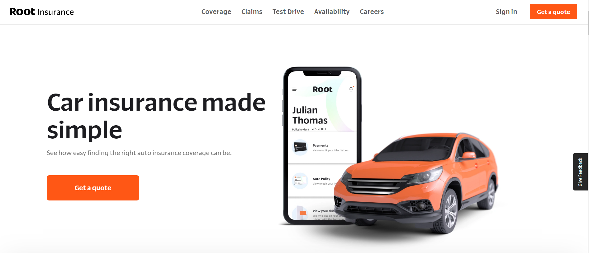 Root: best auto insurance apps