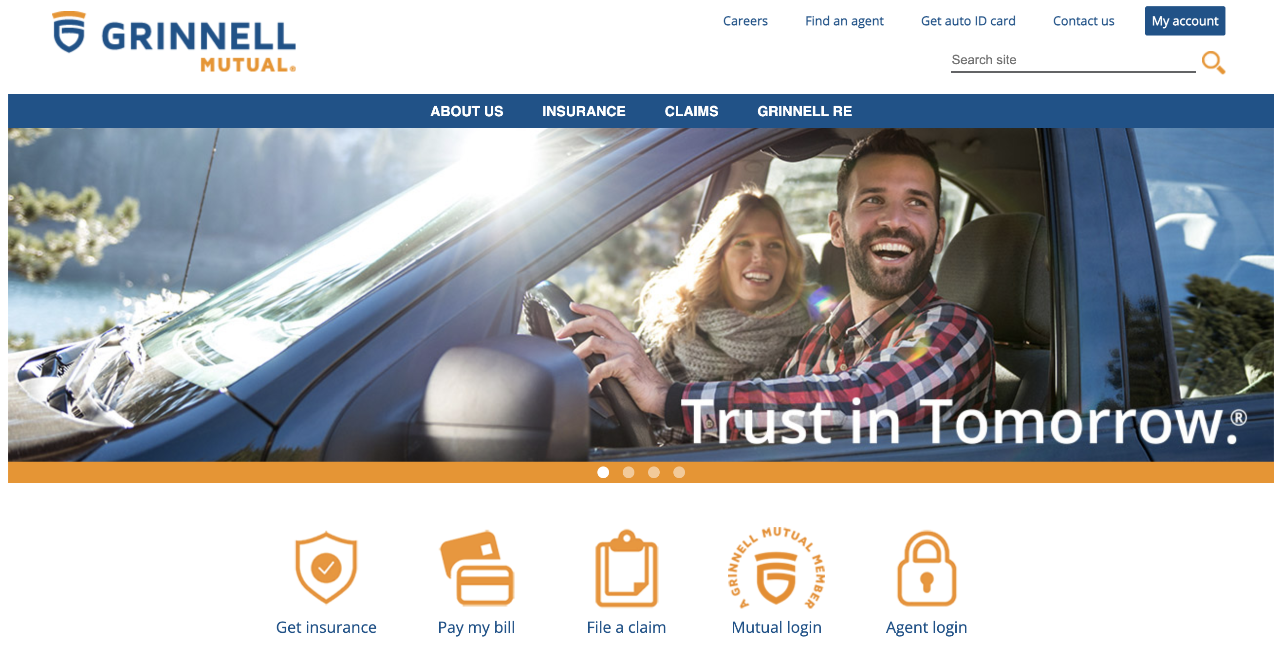 Grinnell Mutual Homepage: Grinnell Mutual Auto Insurance Review