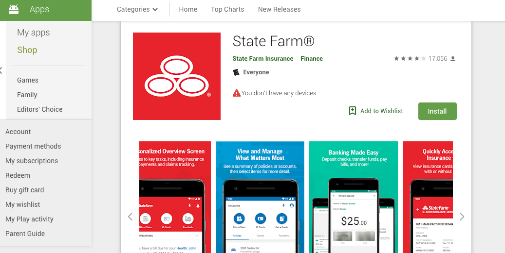 State Farm App Google Play