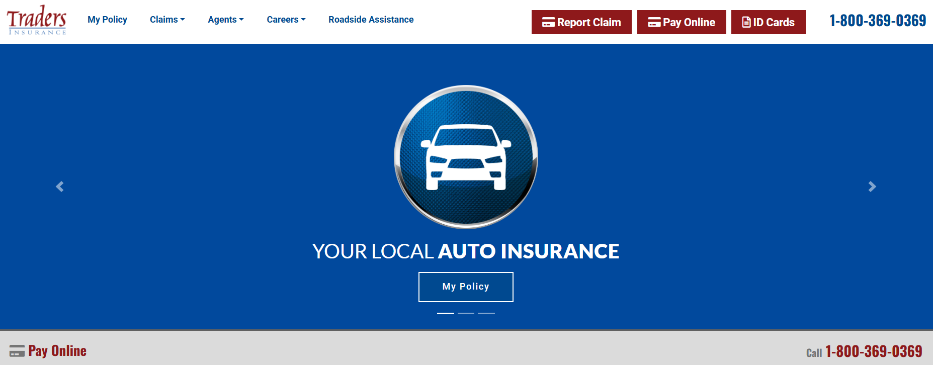 Traders Insurance Homepage: Traders Auto Insurance Review