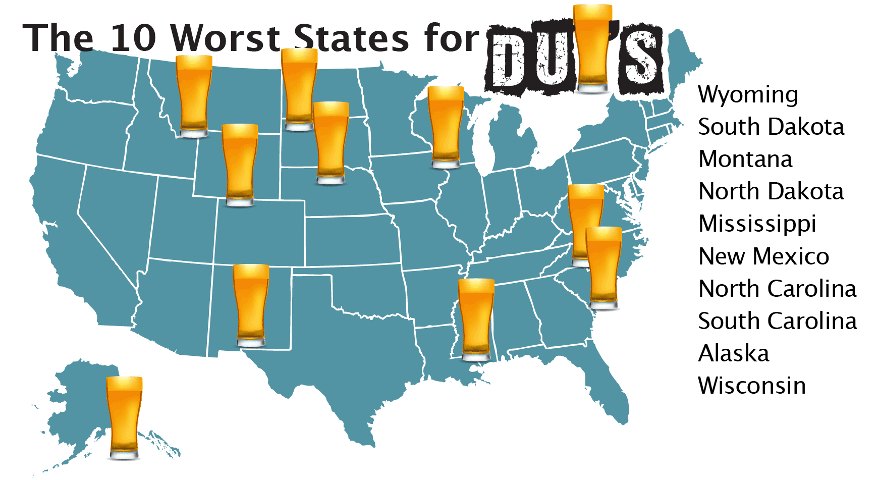 Drunk Driving Rates by State and Coronavirus DUI Drops (2024