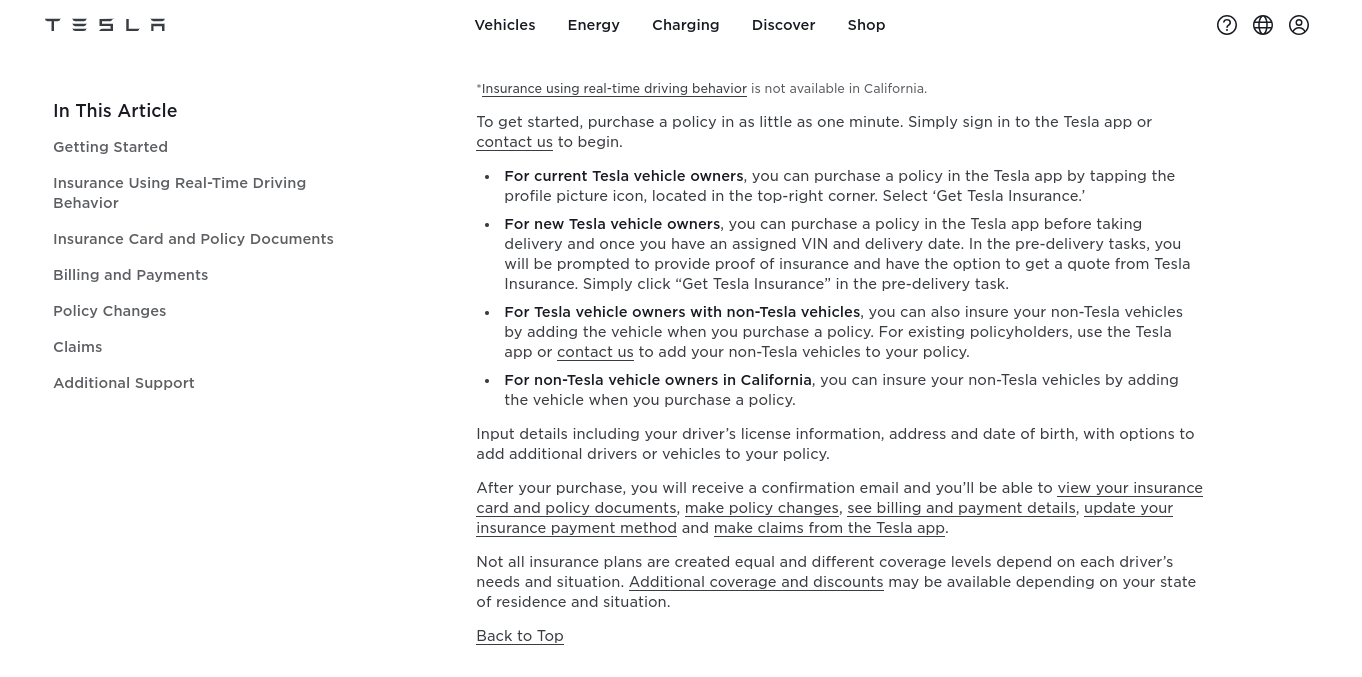 best Tesla Model S auto insurance: Tesla