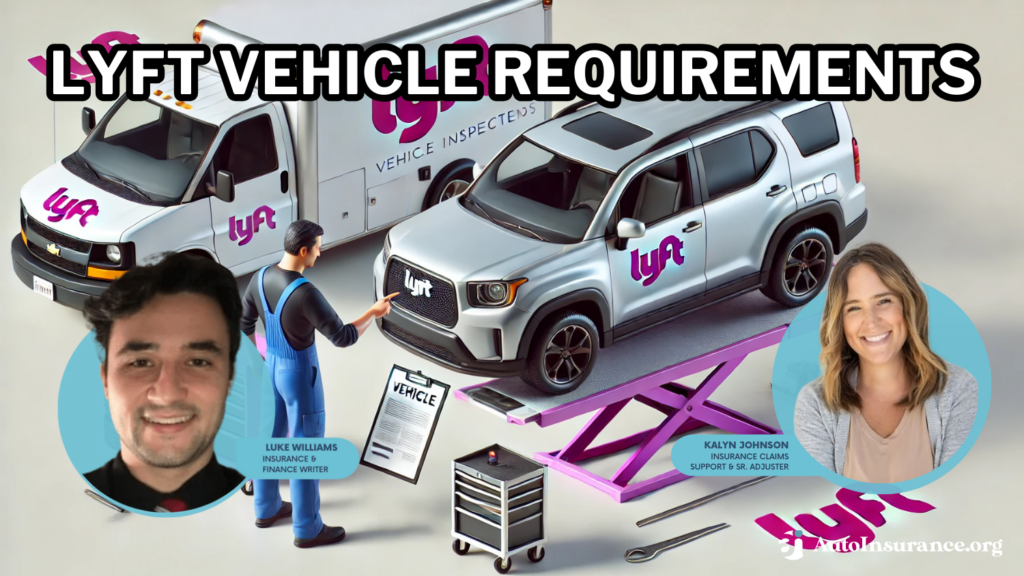 What are the Lyft vehicle requirements?