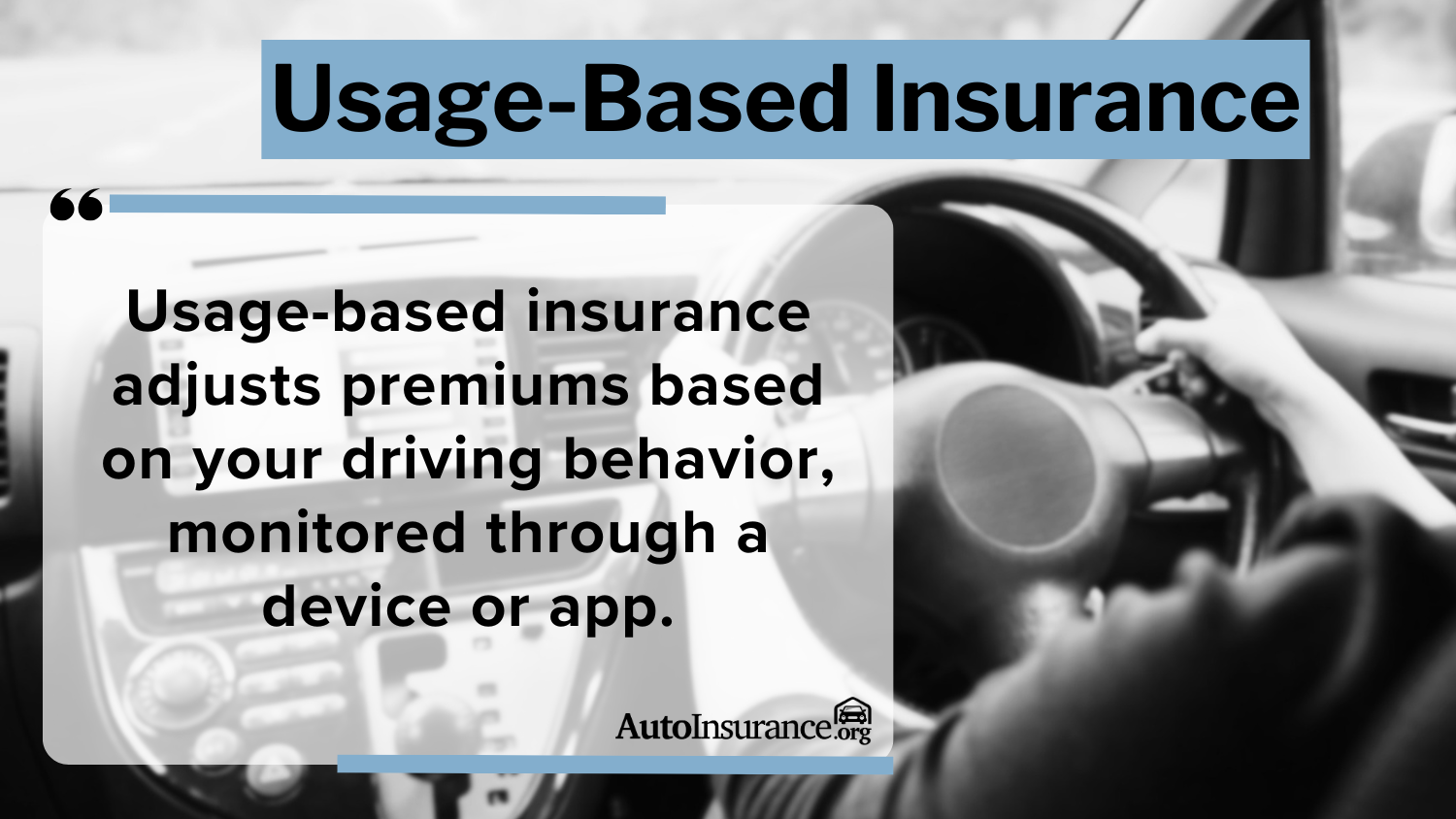 Usage-Based Insurance Definition Card usage-based insurance definition card
