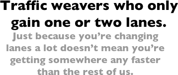 The Top 10 Most Aggravating Types of Drivers