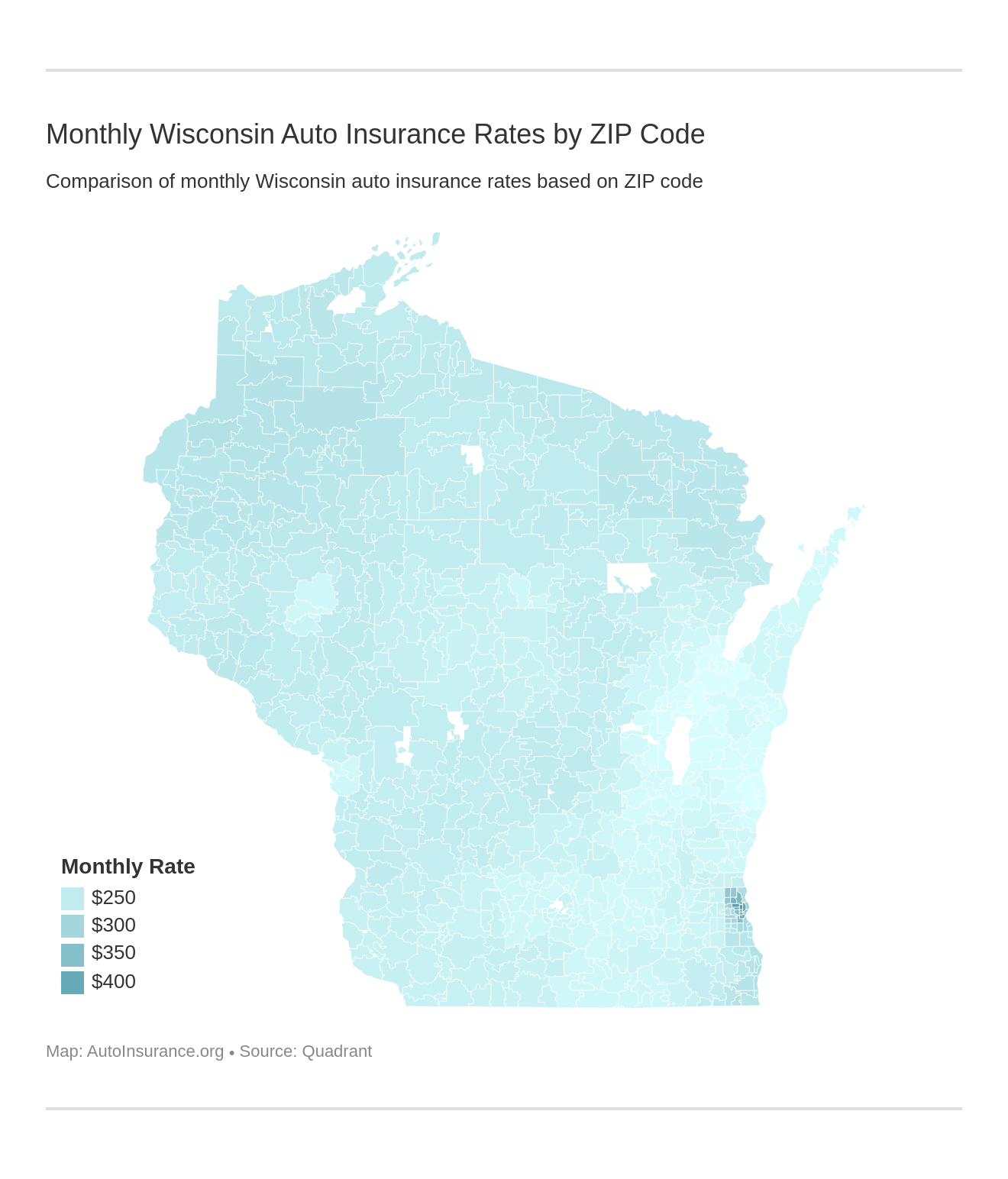 Wisconsin Auto Insurance [Rates + Cheap Coverage Guide]